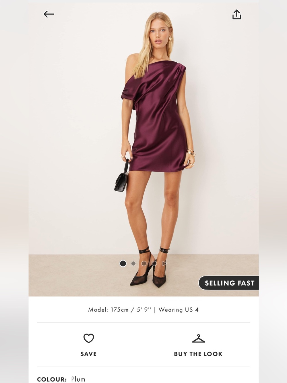 Elegant Plum Cowl Neck Sleeveless Dress